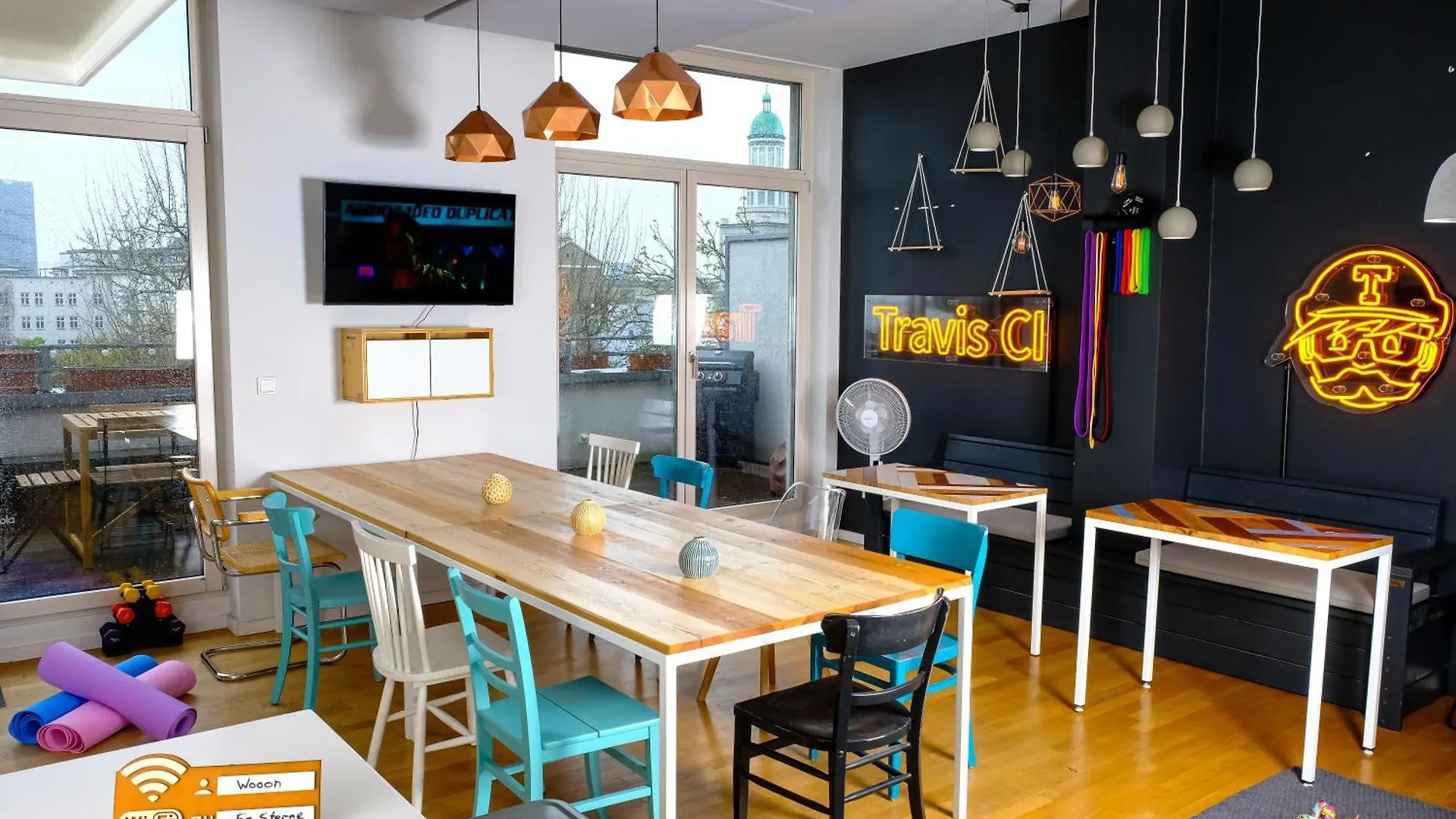 Berlin Roof&Chill Loft I Overthetop 2-Level I 170M2 I 2 Baeder I Bachelor I Familien I Gruppen I Events Lägenhet